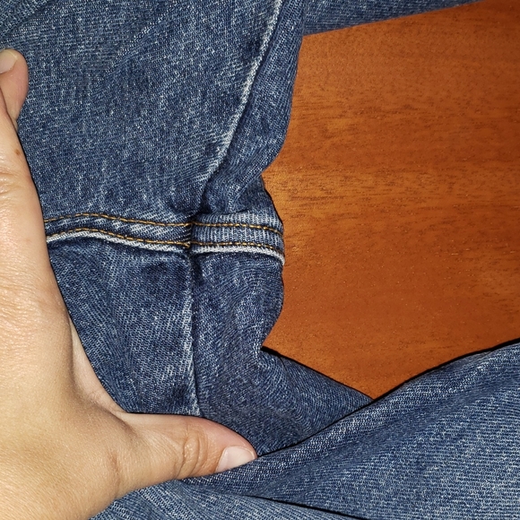 90's Vintage BONGO Denim Capris - Picture 3 of 10